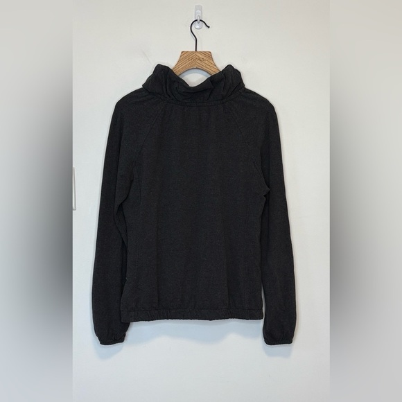 LULULEMON After All Pullover Sweatshirt in Heathered Black Grey , sz : 8 - Picture 7 of 13